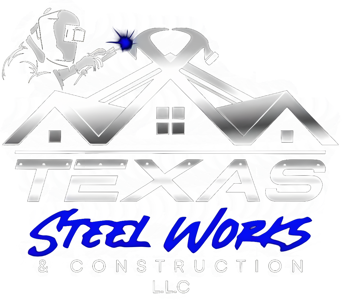 Texas Steel Works & Construction logo